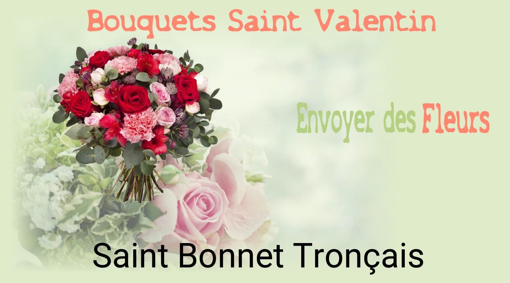 Roses de Saint-Valentin livrées à Saint-Bonnet-Tronçais